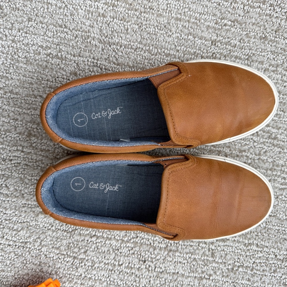 Cat & Jack Brown Slip-On Shoes